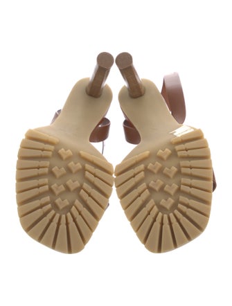 Irina Shayk x Tamara Mellon Leather Sandals