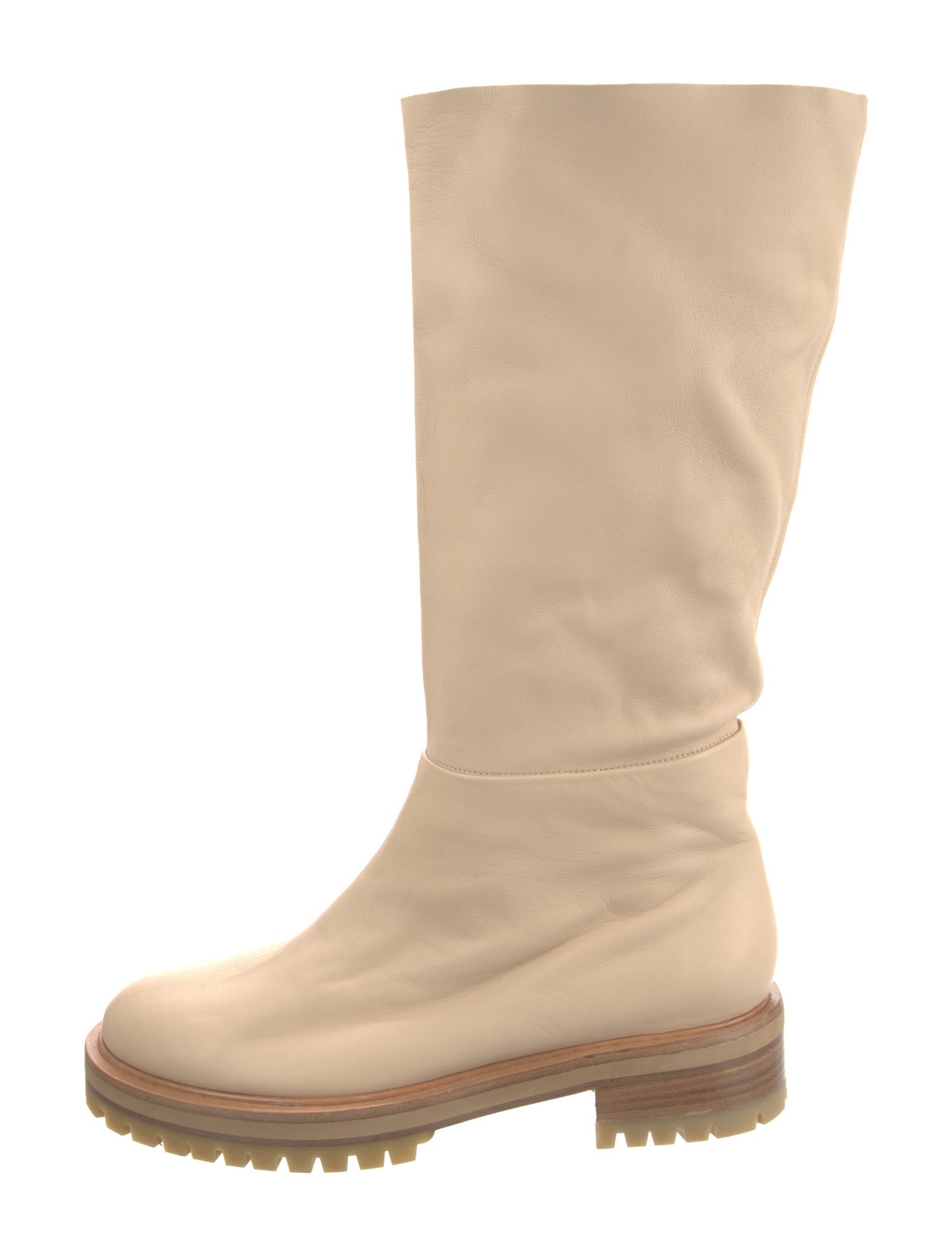 Irina Shayk x Tamara Mellon Leather Riding Boots