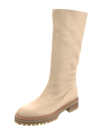 Irina Shayk x Tamara Mellon Leather Riding Boots