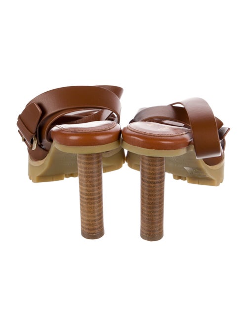 Irina Shayk x Tamara Mellon Leather Sandals