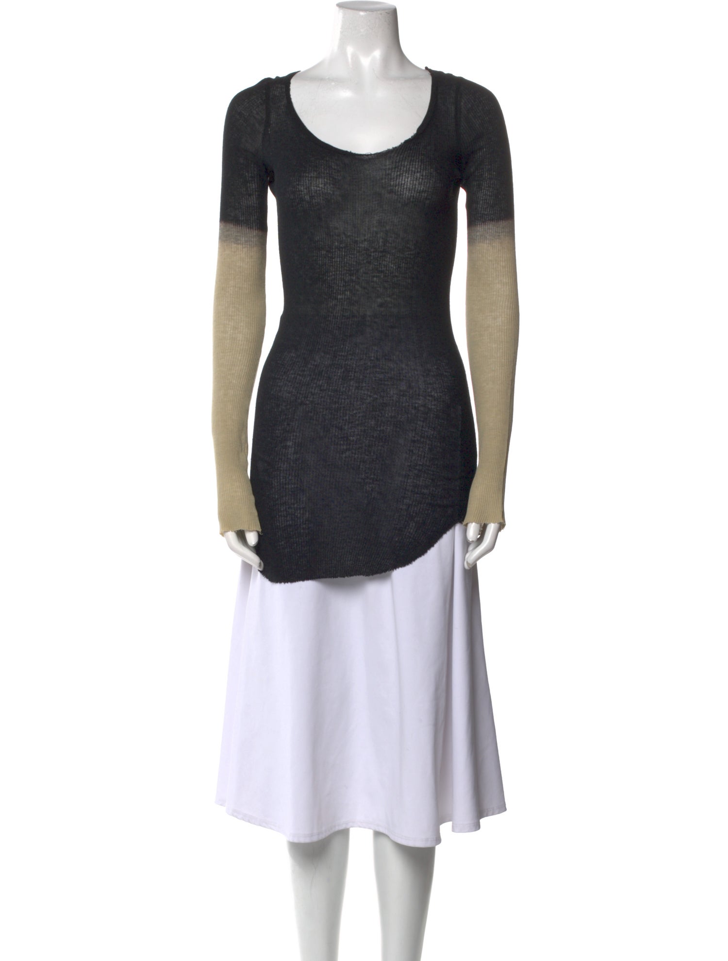 If Six Was Nine Scoop Neck Long Sleeve Tunic