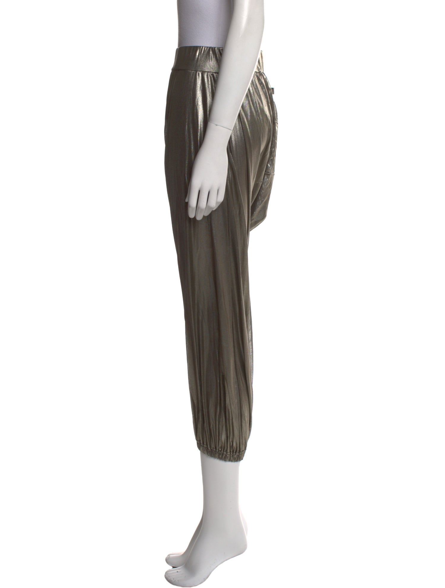 If Six Was Nine Silk Skinny Leg Pants