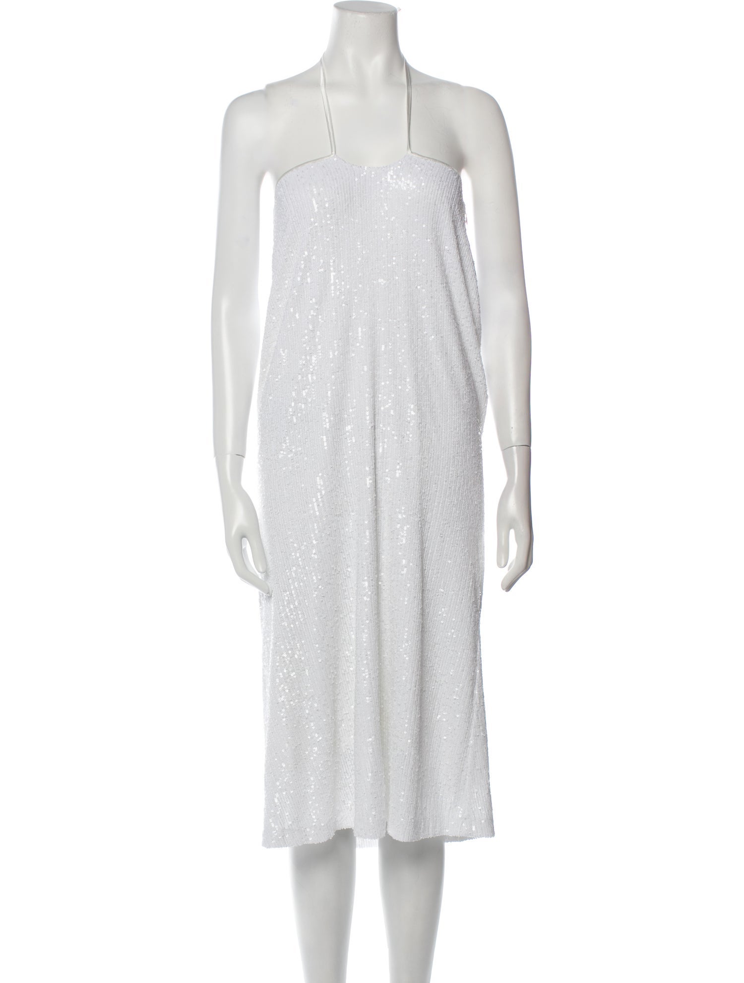 In the Mood for Love Halterneck Midi Length Dress