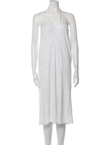 In the Mood for Love Dresses Halterneck Midi Length Dress S