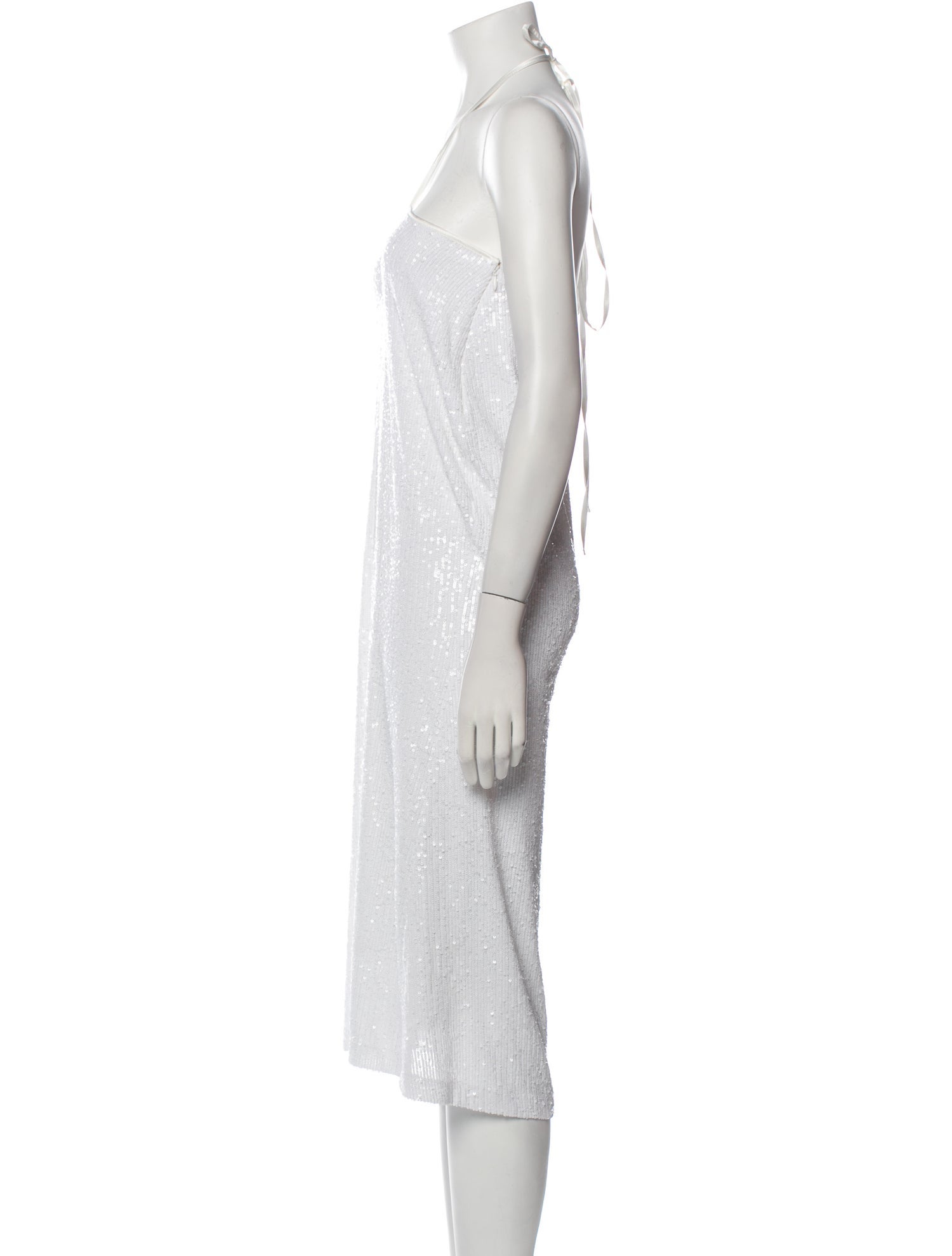 In the Mood for Love Halterneck Midi Length Dress