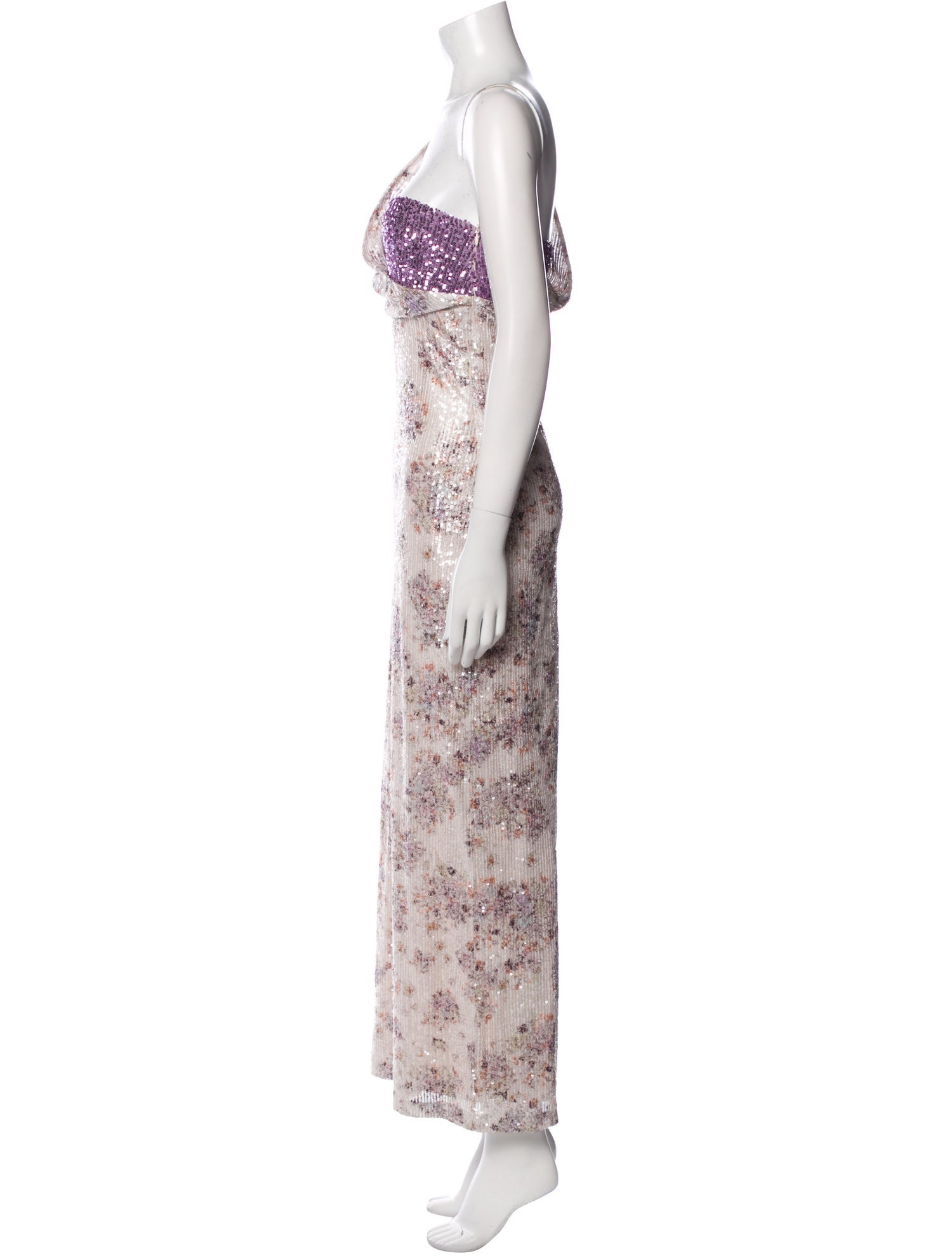 In the Mood for Love Printed Long Dress