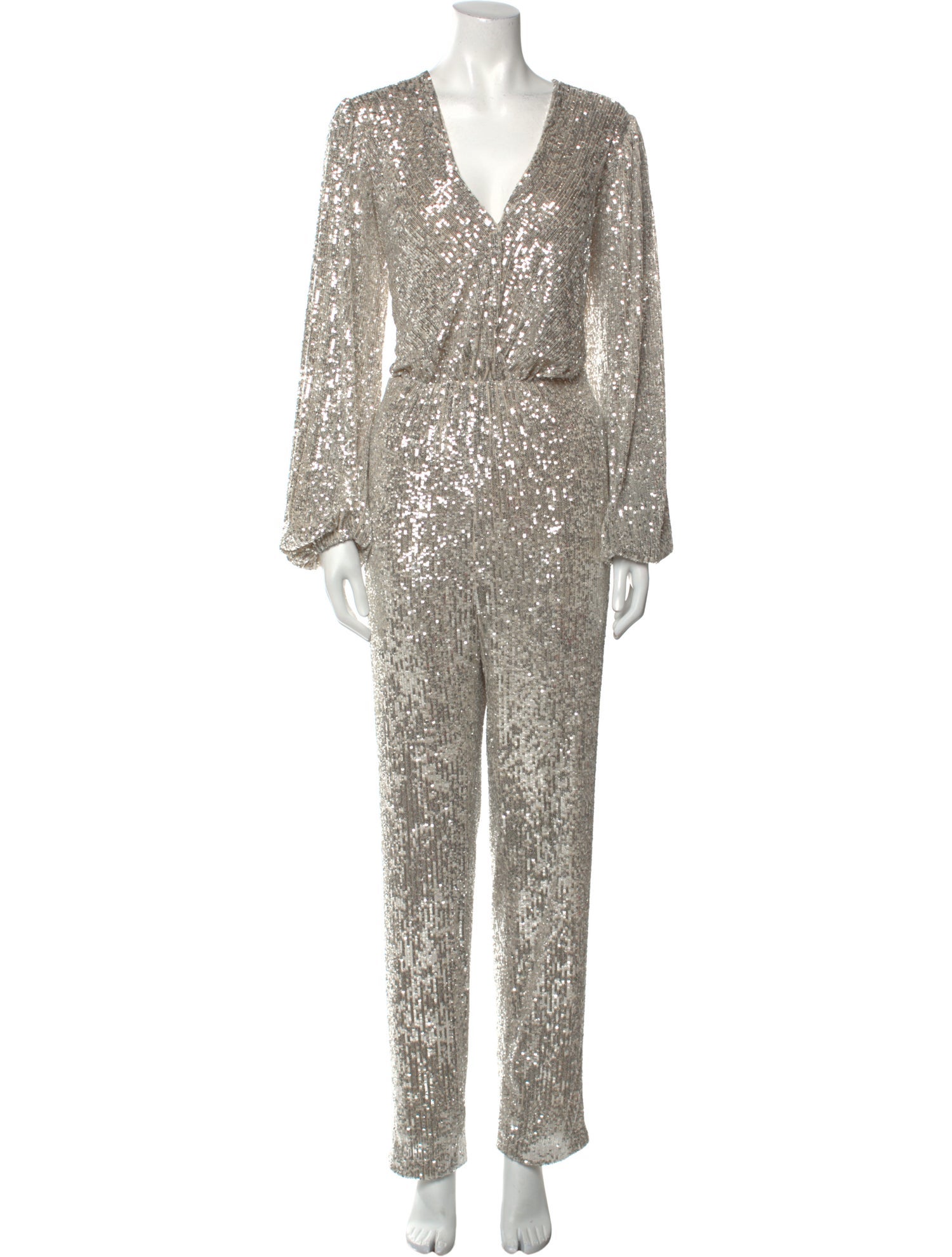 In the Mood for Love Plunge Neckline Jumpsuit