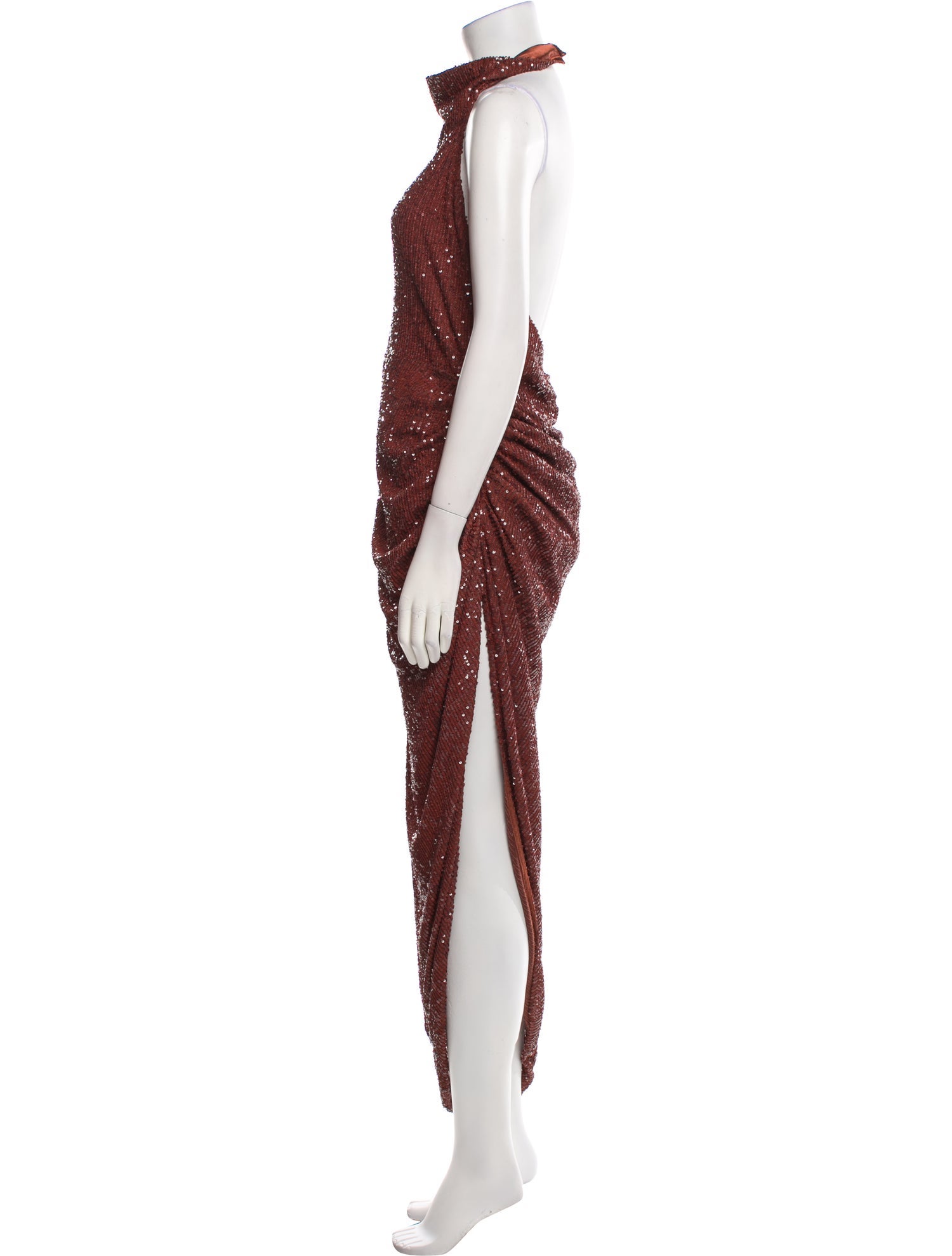 In the Mood for Love Mock Neck Long Dress w/ Tags