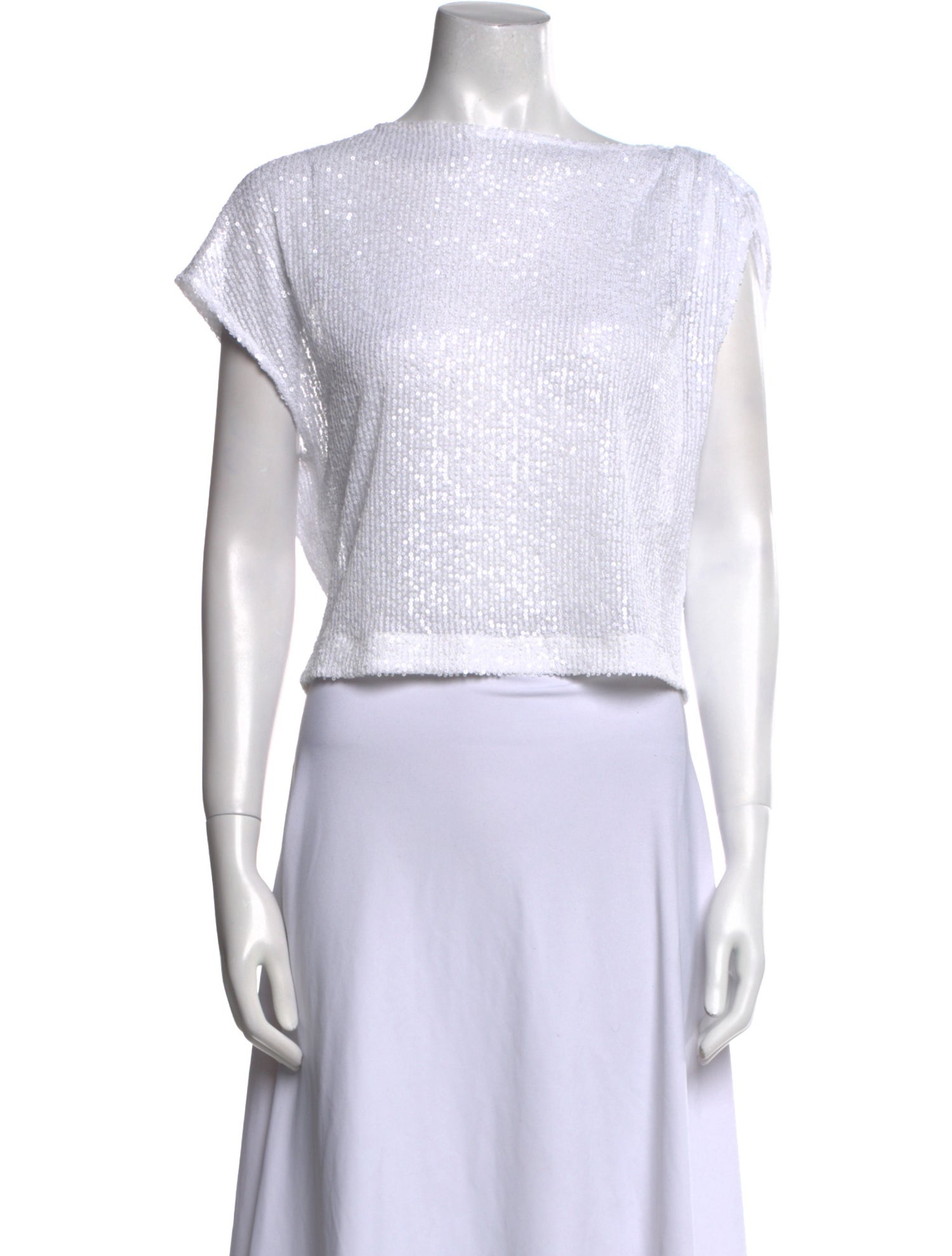 In the Mood for Love Scoop Neck Short Sleeve Crop Top w/ Tags