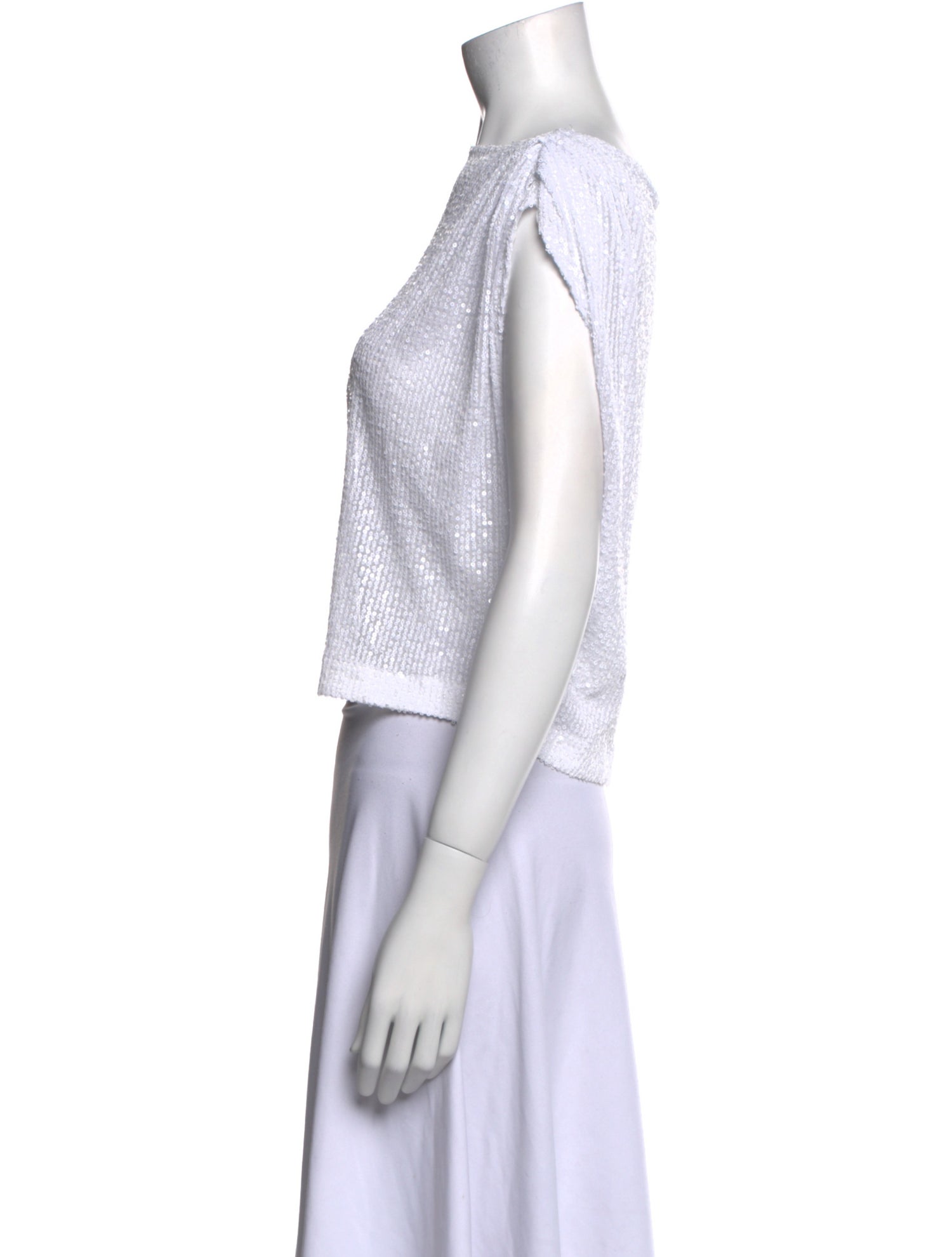 In the Mood for Love Scoop Neck Short Sleeve Crop Top w/ Tags