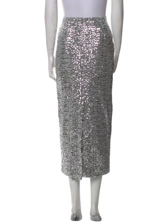 In the Mood for Love Sequin Embellishments Midi Length Skirt