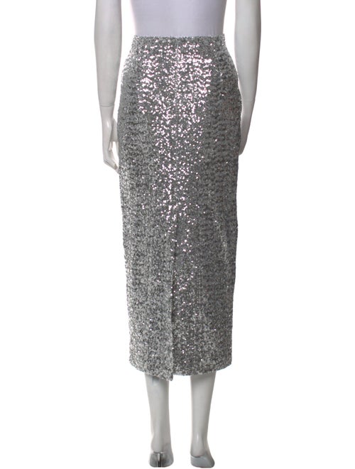 In the Mood for Love Sequin Embellishments Midi Length Skirt