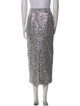 In the Mood for Love Sequin Embellishments Midi Length Skirt