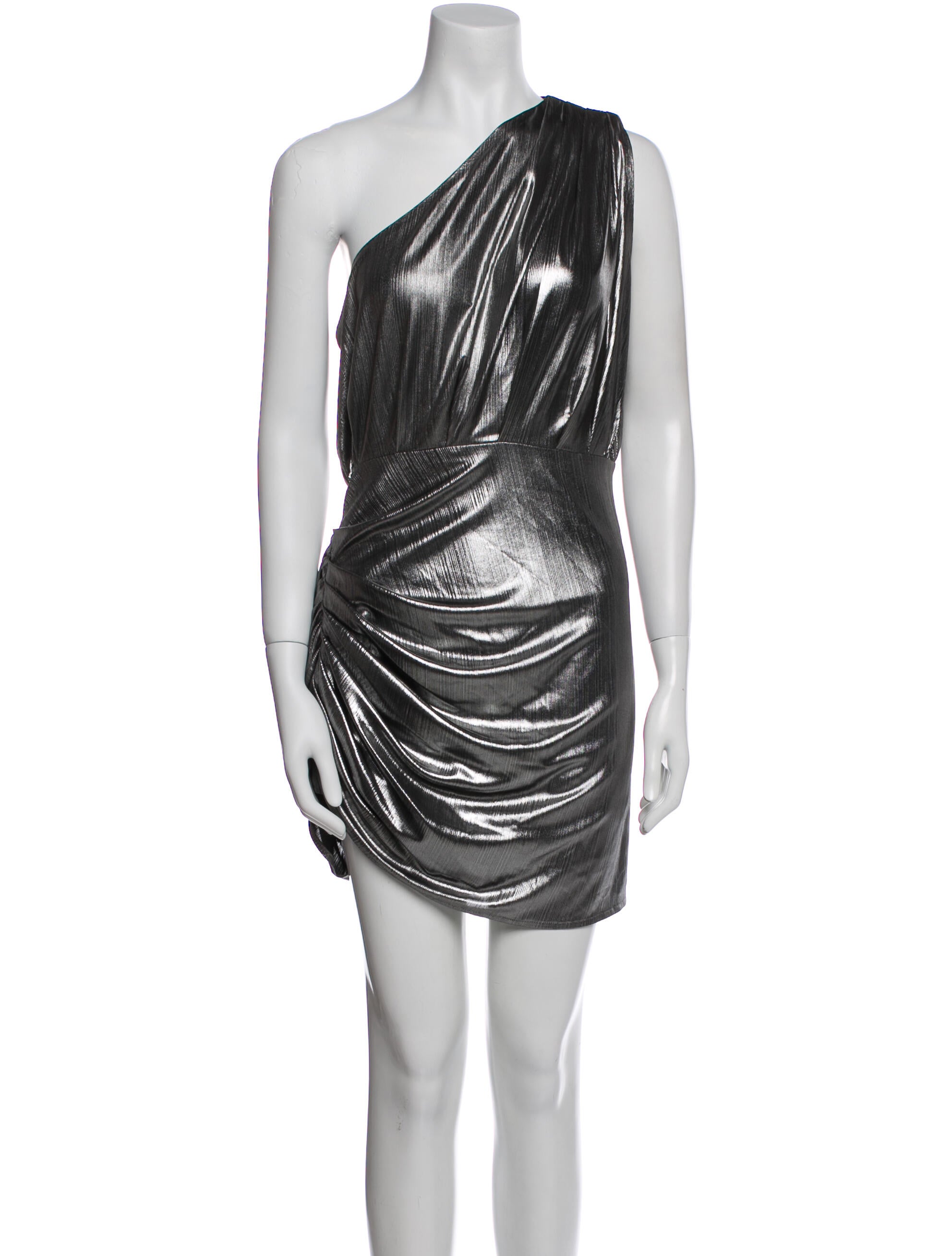 In the Mood for Love One-Shoulder Mini Dress