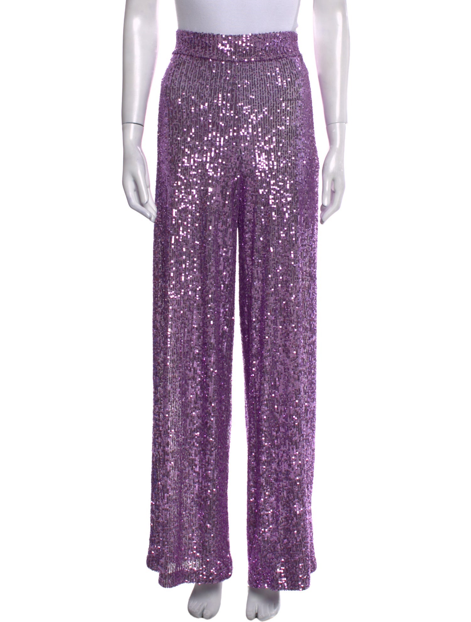 In the Mood for Love Patterned Wide Leg Pants