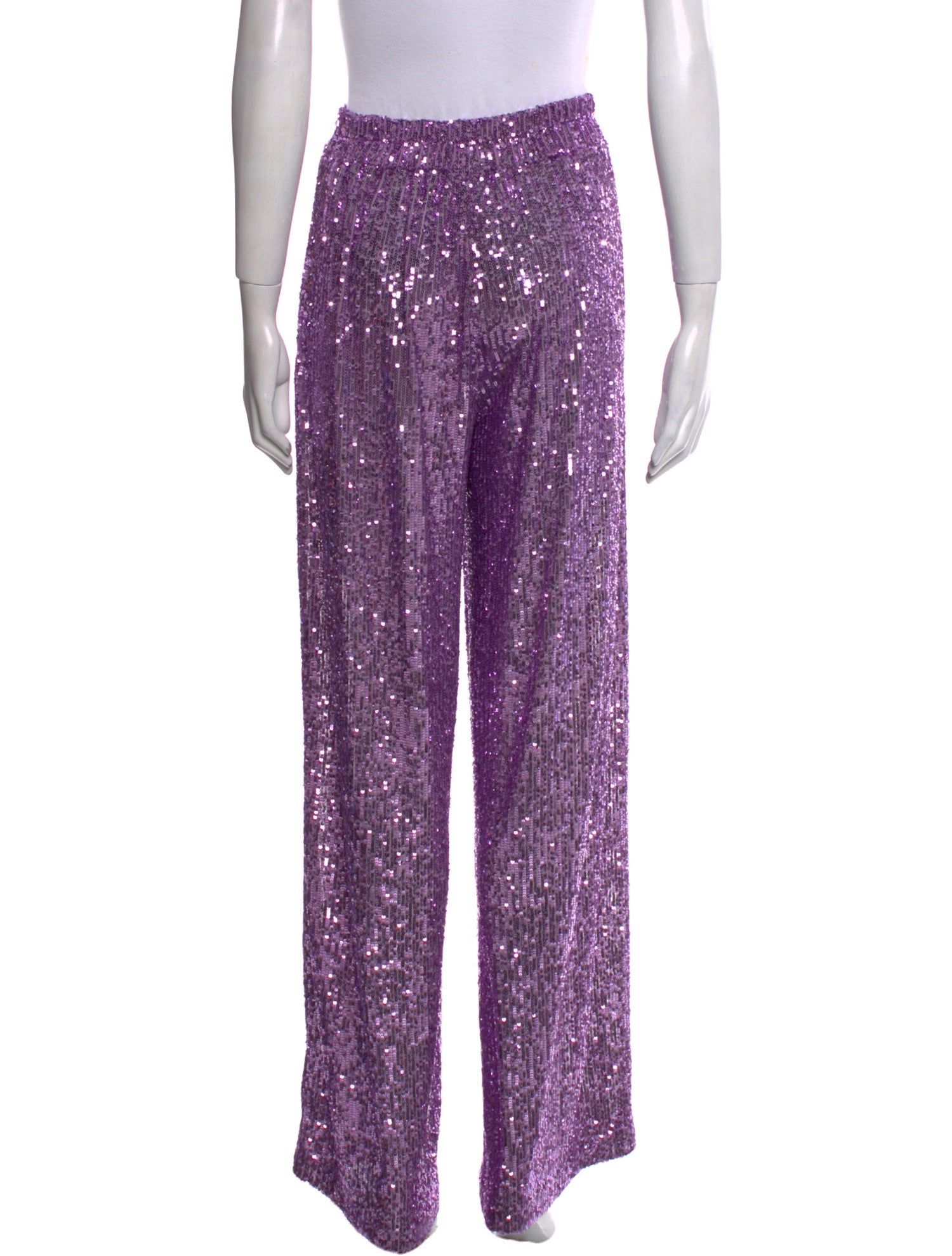 In the Mood for Love Patterned Wide Leg Pants