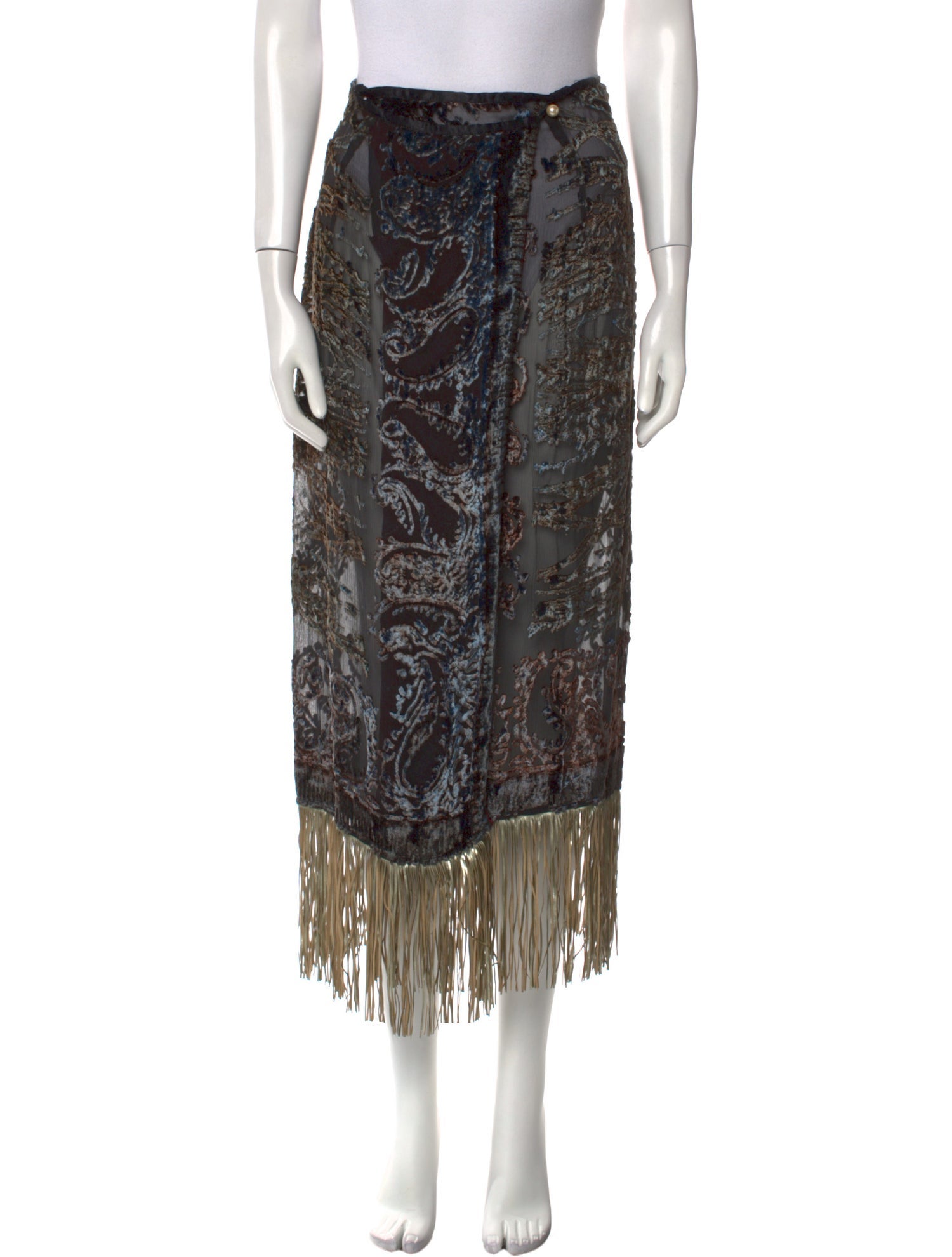 Voyage Vintage Midi Length Skirt