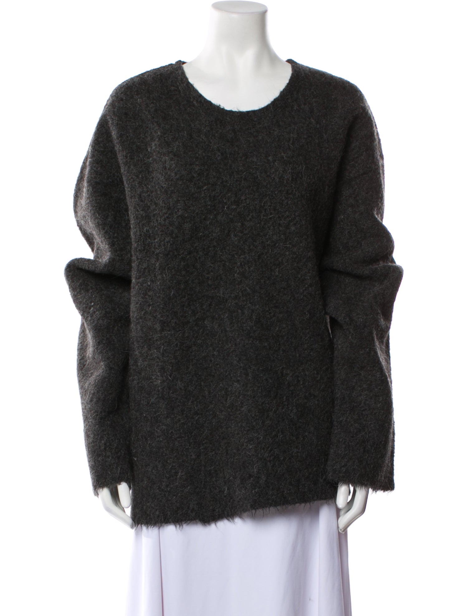 Voyage Mohair Scoop Neck Sweater