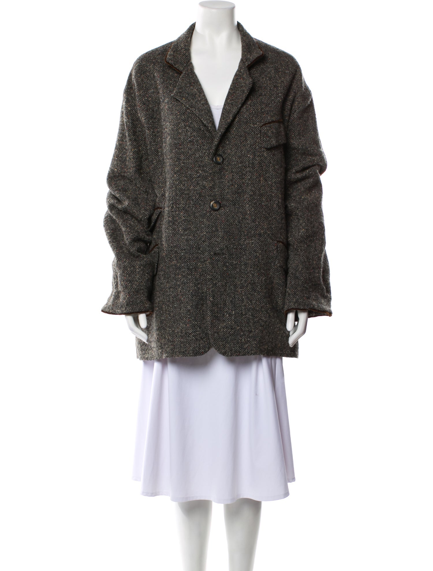 Voyage Tweed Pattern Jacket