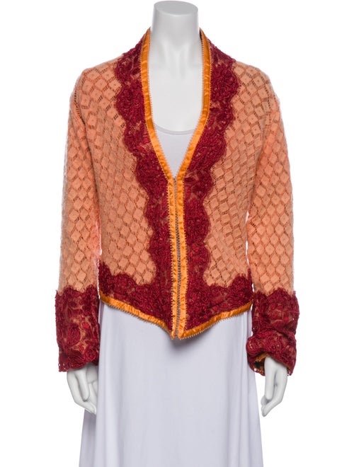 Voyage Wool Tweed Pattern Faux Fur Jacket