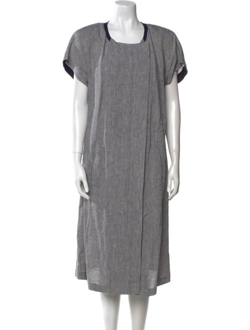 Marina Rinaldi Linen Midi Length Dress