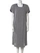 Marina Rinaldi Linen Midi Length Dress