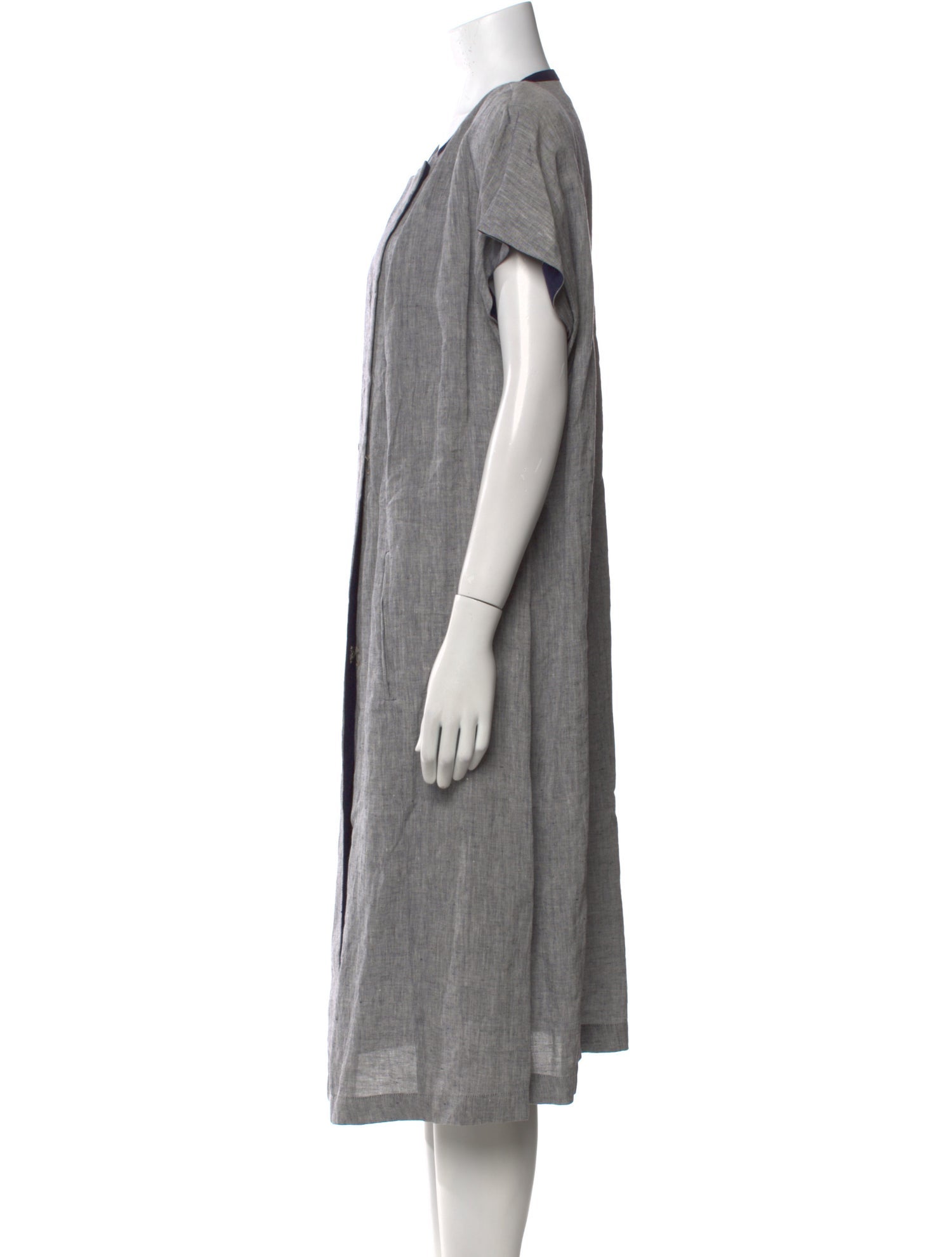 Marina Rinaldi Linen Midi Length Dress