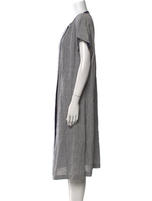 Marina Rinaldi Linen Midi Length Dress