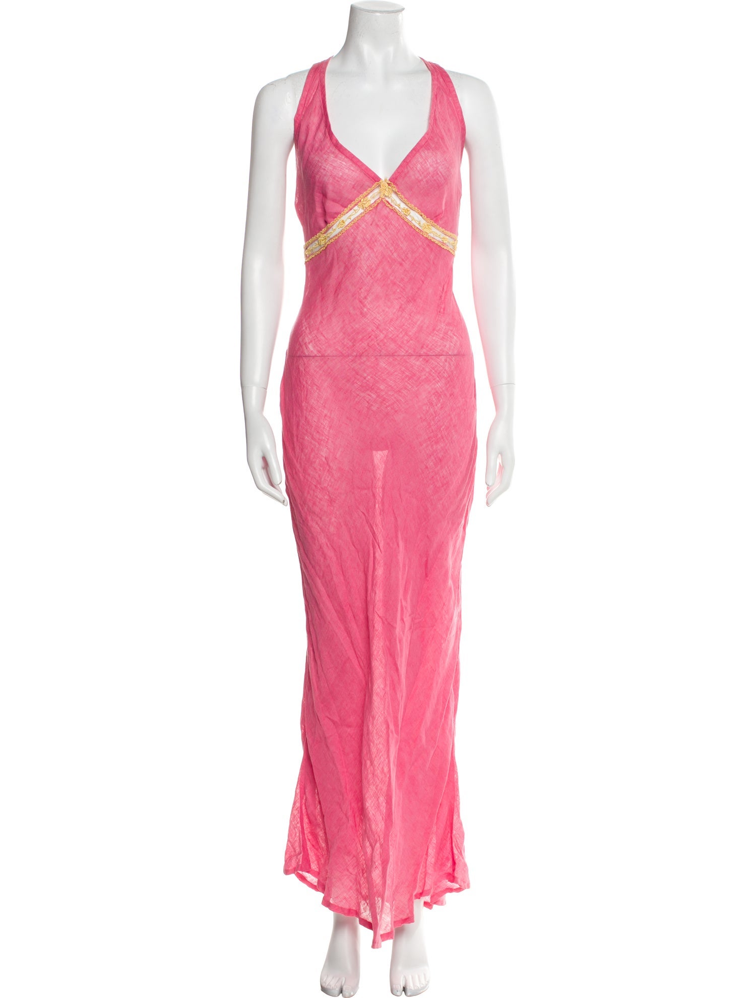 Voyage V-Neck Long Dress