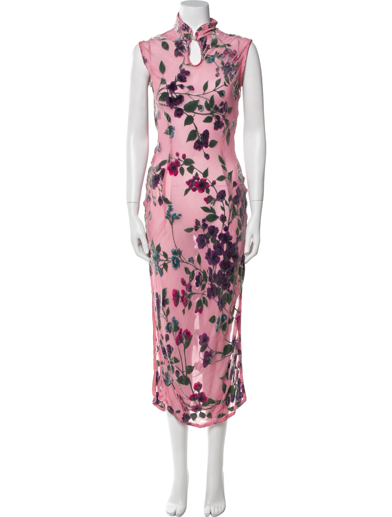 Voyage Floral Print Long Dress