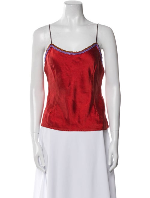 Voyage Silk Square Neckline Top