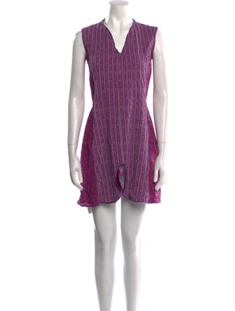 Voyage Striped Mini Dress