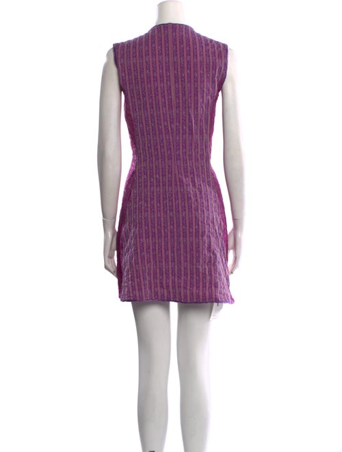 Voyage Striped Mini Dress