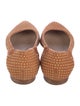 Italeau Suede Studded Accents Ballet Flats