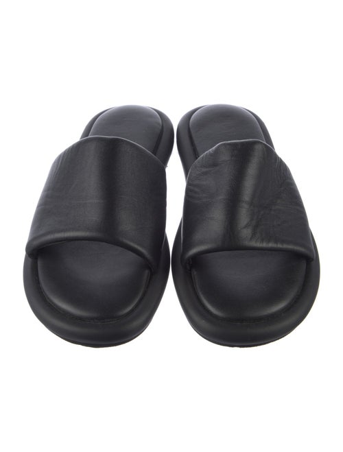 Italeau Leather Slides