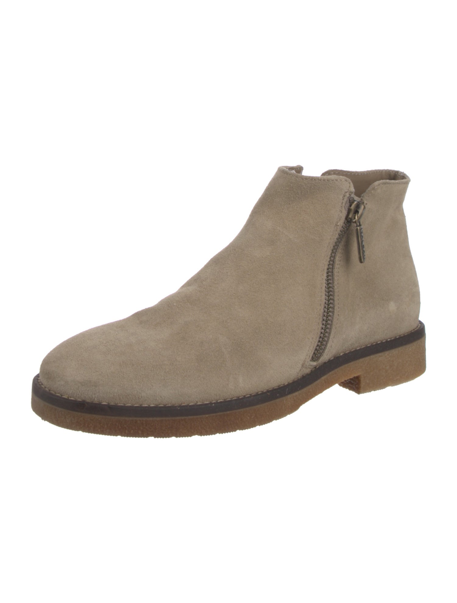 Italeau Suede Lace-Up Boots