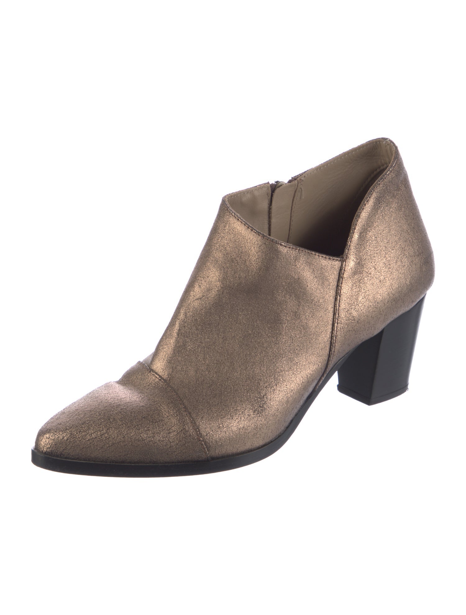 Italeau Suede Colorblock Pattern Boots