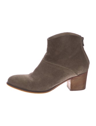 Italeau Suede Western Boots