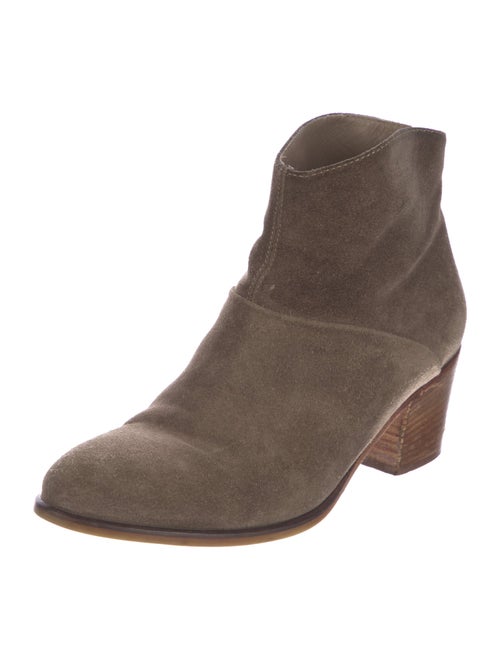 Italeau Suede Western Boots