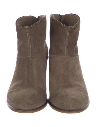 Italeau Suede Western Boots