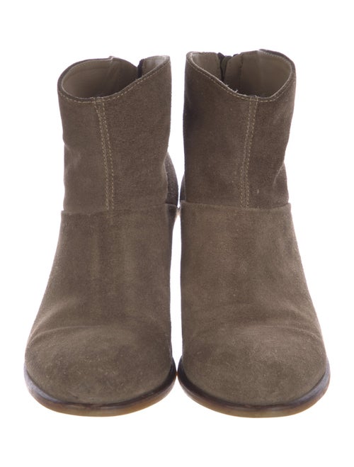 Italeau Suede Western Boots