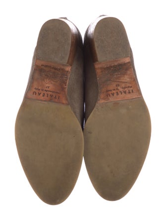 Italeau Suede Western Boots