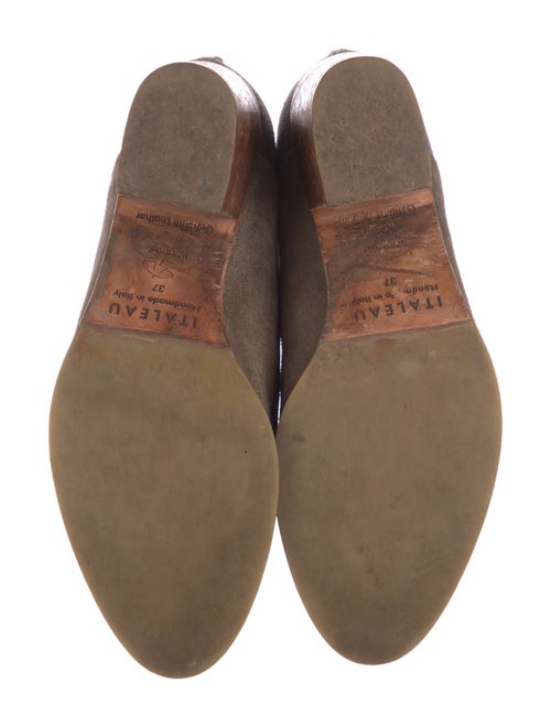 Italeau Suede Western Boots