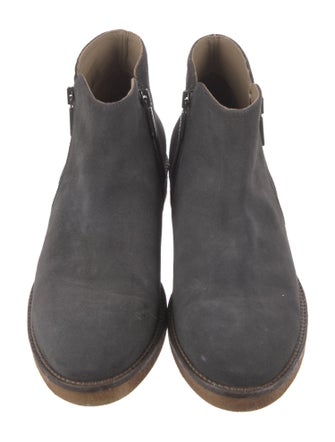 Italeau Suede Chelsea Boots