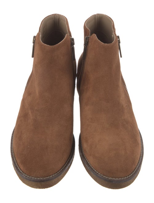 Italeau Suede Lace-Up Boots