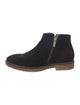 Italeau Suede Chelsea Boots