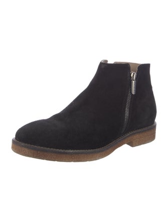 Italeau Suede Chelsea Boots