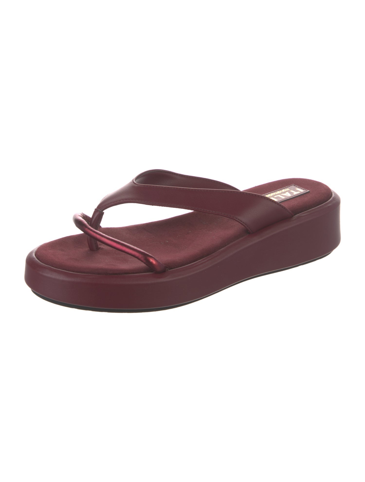 Italeau Leather Flip Flops