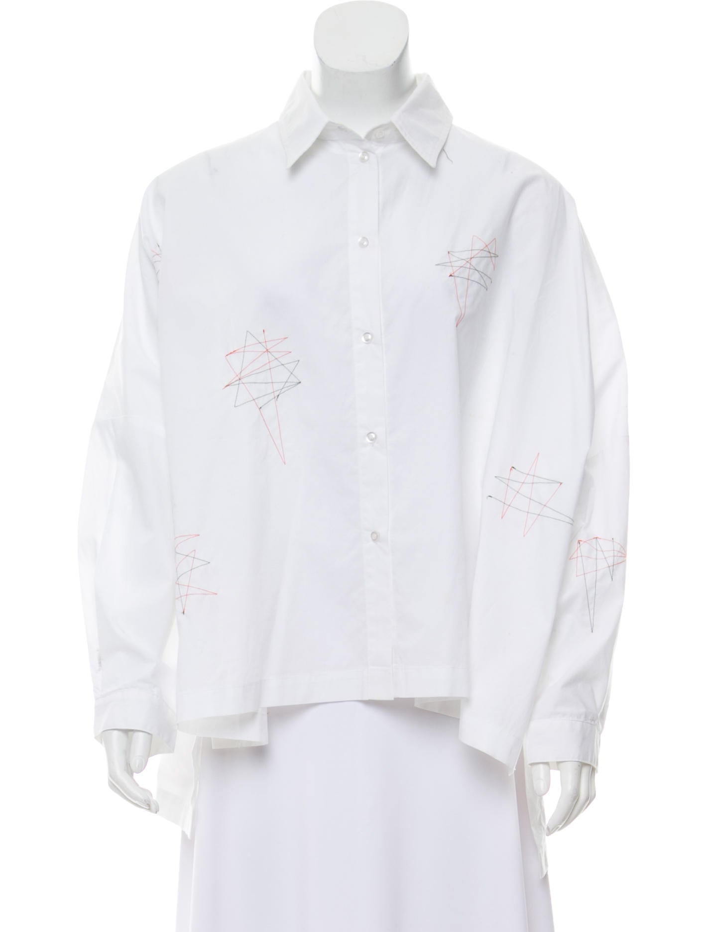 Ivan Grundahl Embroidered Oversize Top