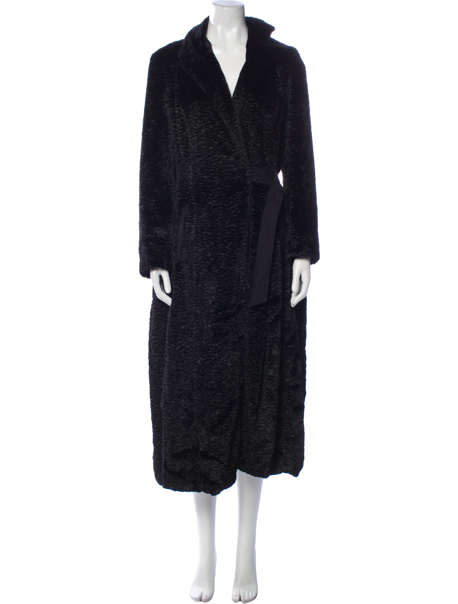 Ivan Grundahl Printed Faux Fur Coat